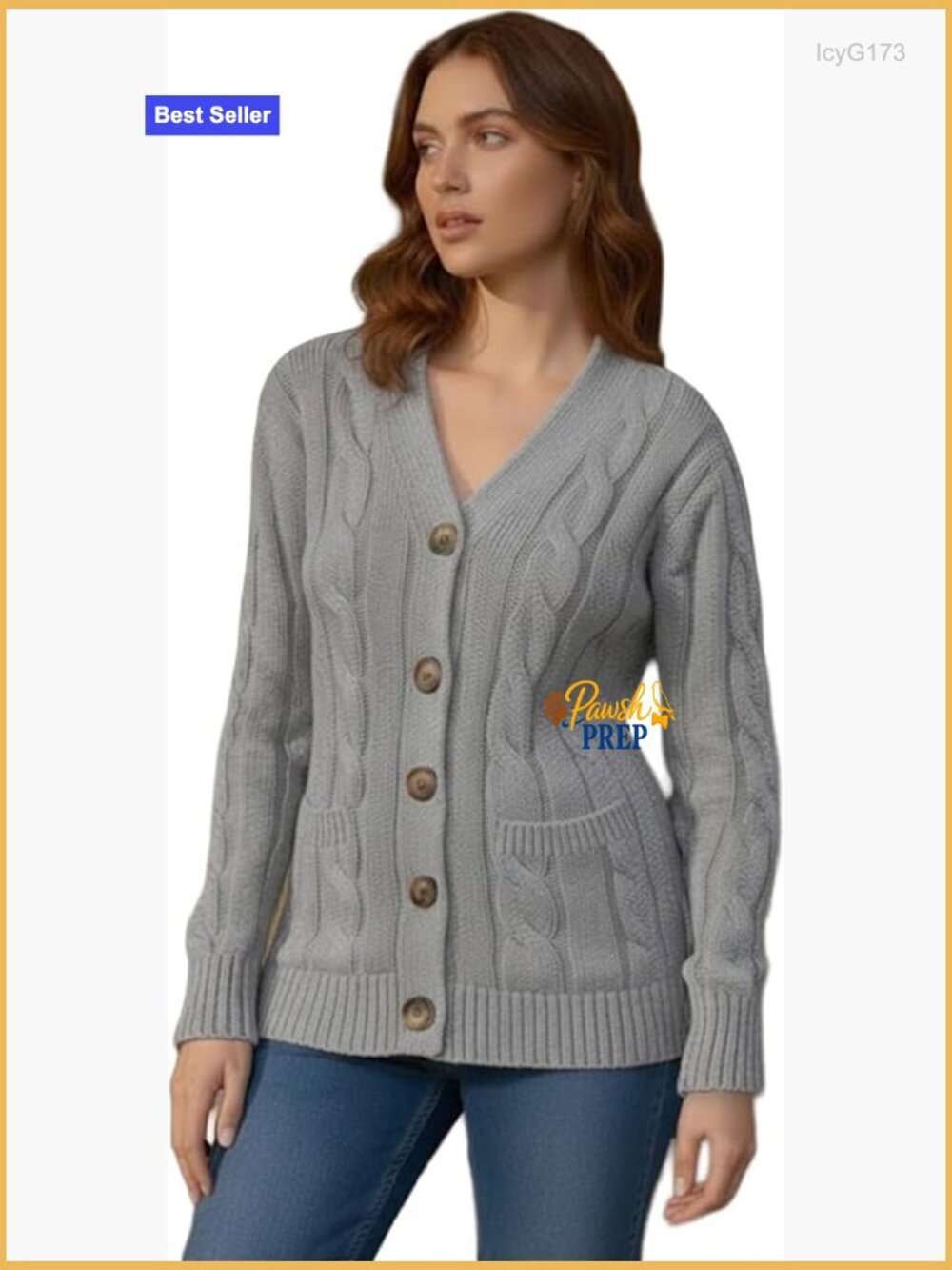 Slim Fit Cardigan Sweater Button Down Long Sleeve V-Neck Mid Length